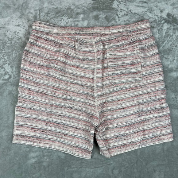 Marine Layer Moonstone Beach Shorts Mens Large Multi Stripe Drawstring $78 NWT - Picture 5 of 7